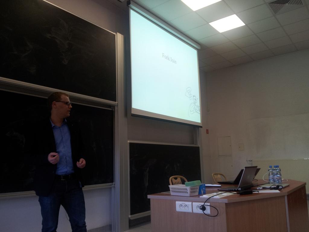 TorunJUG's tweet image. #forkjoin lightning talk @ChylaAdam #torunJUG