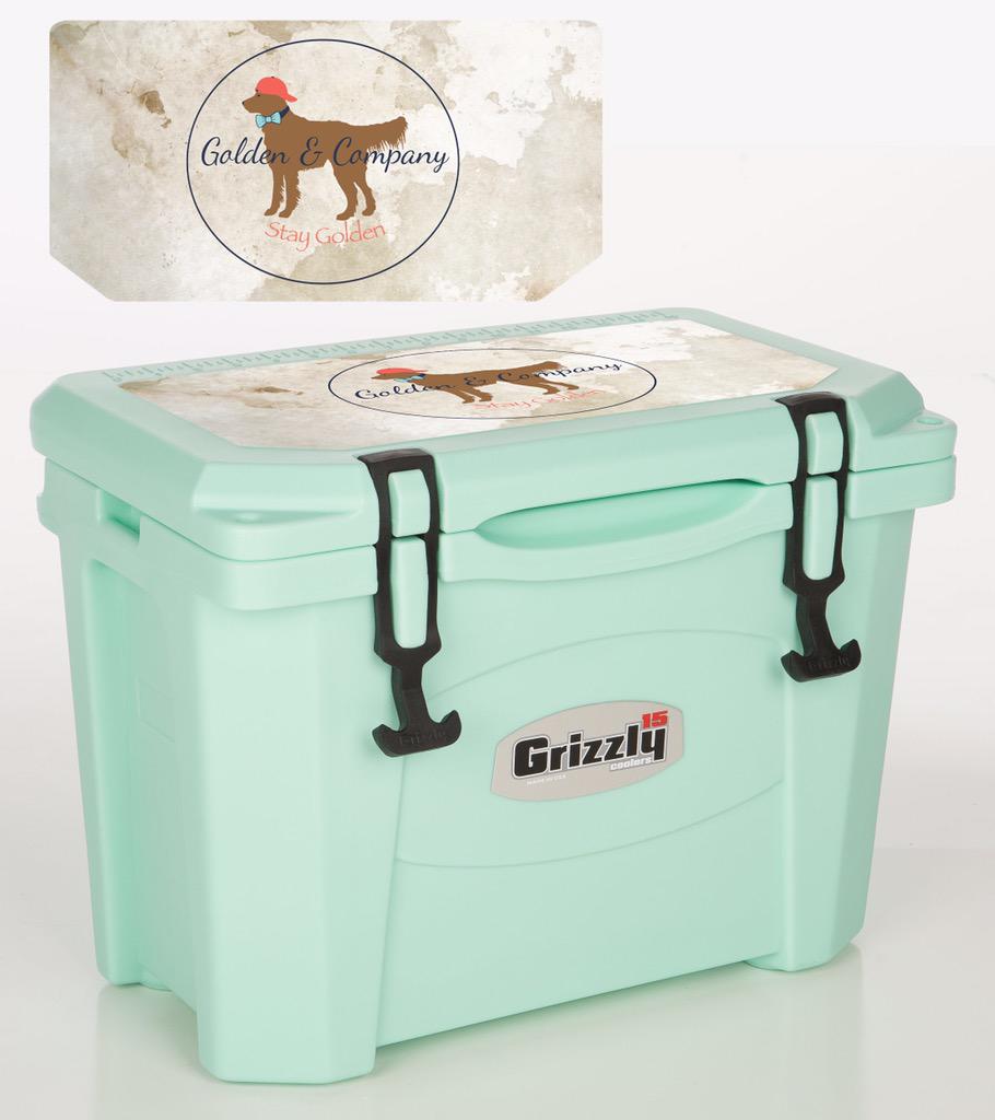 CompanyGolden's tweet photo. Just partnered with Grizzly Coolers. Ready to get these in! #staygolden http://t.co/6W4B7uk7n8
