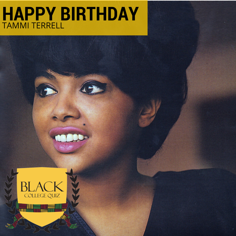 Happy Birthday Tammi Terrell! 