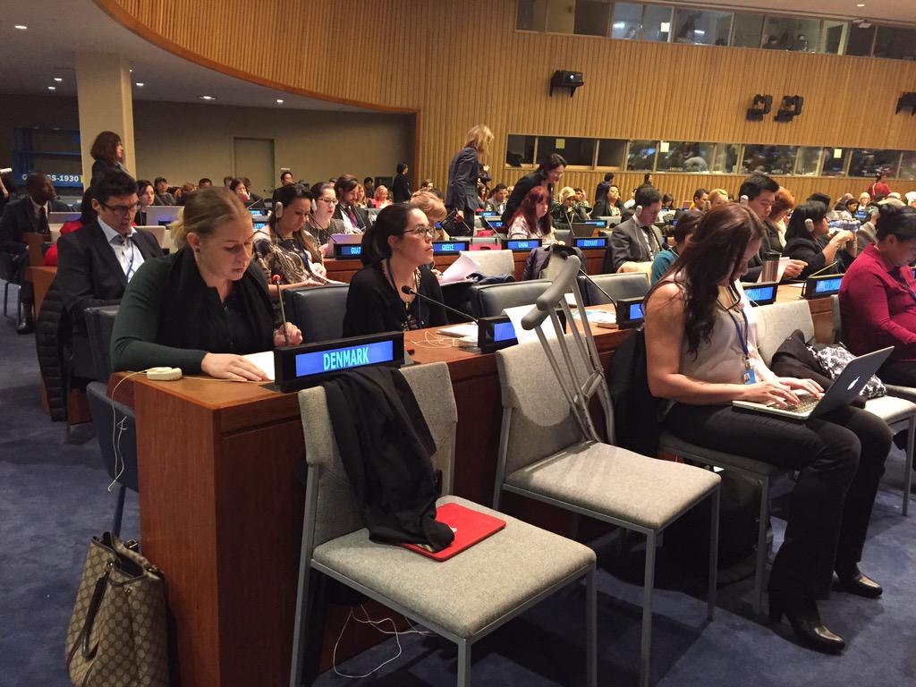 Denmark_UN's tweet photo. DK on behalf of Nordics calls for full implementation of Peace Accord in Chittagong @ #PFII14 http://t.co/dOJ8psheD1 http://t.co/ToUW72OOHT