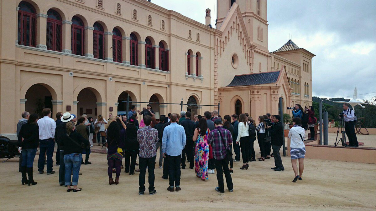#TBEX Speakers Reception starting in the amazing <a href="/SantPereDelBosc/">Sant Pere Del Bosc</a> #incostabrava #lloretdemar #catalunyaexperience