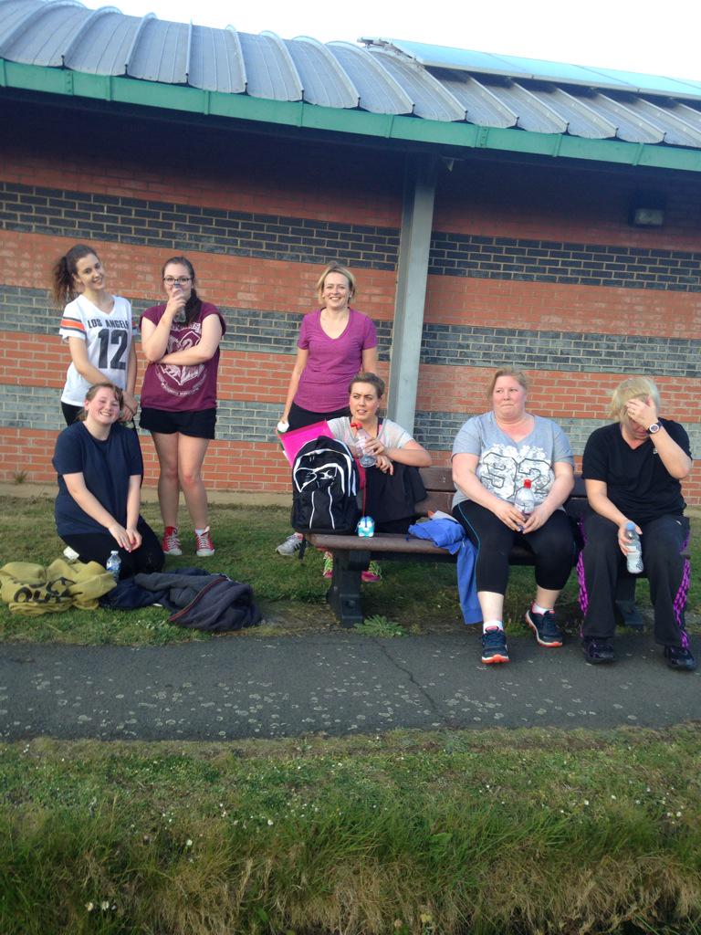 netballalison's tweet photo. @boroughsports @youjustturnup girls having a rest before next set sprints #commandofitness  working them hard http://t.co/ZxX3InJWIA