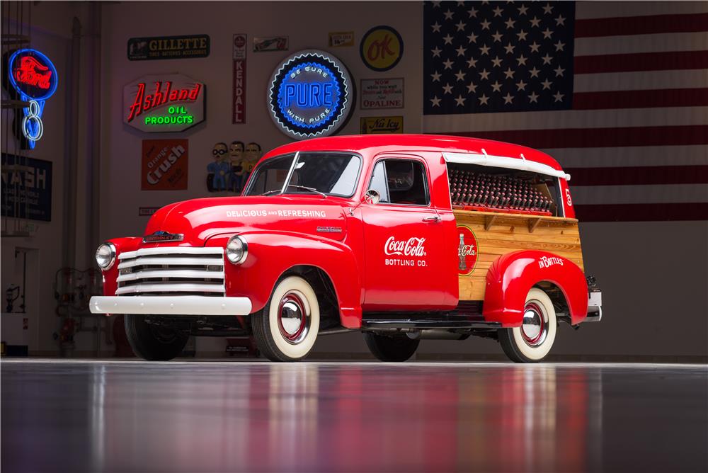 DispatchMikeP's tweet image. Here's my customers 1941 @chevrolet 3100 Coke Truck.  He bought @Barrett_Jackson.  I'm real with my service. 7 day/wk