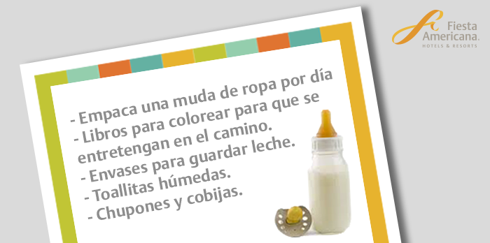 fiestamericana's tweet photo. ¿Viajarás con el más pequeño de la casa? Aquí te dejamos algunos #TipsFA, ¿Cuál crees que no puede faltar? http://t.co/mE5iFIJv0m