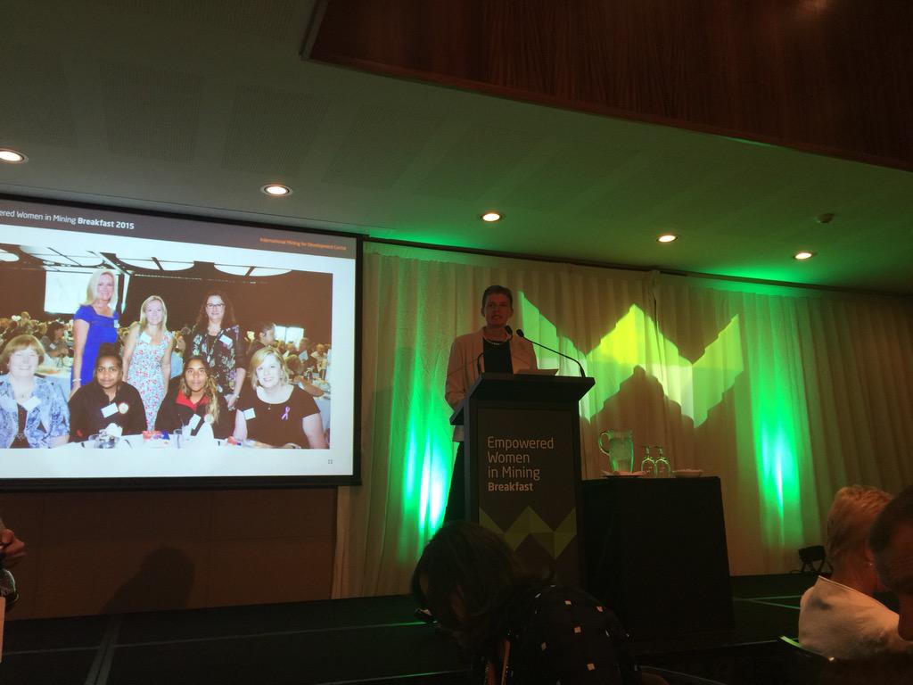 markstickells's tweet photo. Nicole Roocke, Deputy CEO @CMEWA chairing Empowering Women in Mining Breakfast @uwanews #M4DConference @UWA_EMI http://t.co/t78n51kf5Z