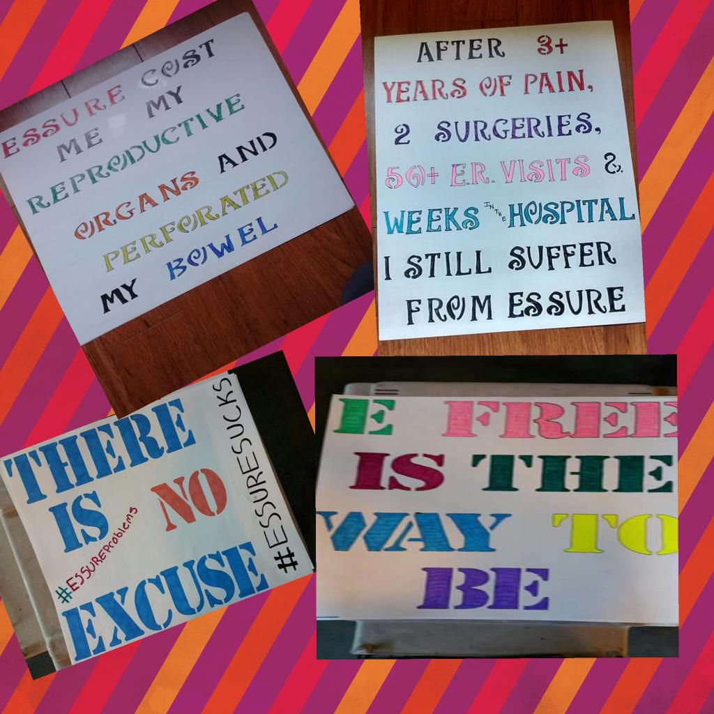 MommyinTX5's tweet photo. #essureproblems group gearing up for #CaliRally to raise awareness on #essure http://t.co/PY1mEf4prI