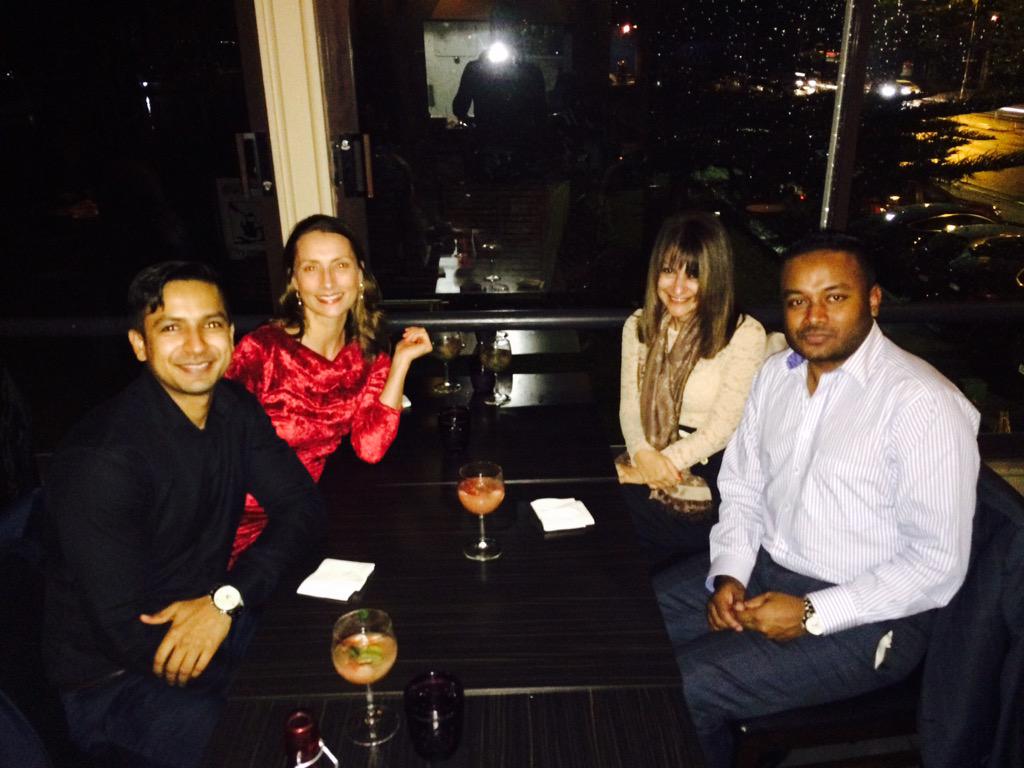 BhatiaBilly's tweet photo. Brooky's award recognition dinner @afous . Awesome food with awesome team @growingNSW http://t.co/5lVwbgHXzv