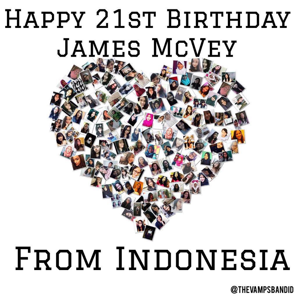HAPPY BIRTHDAY TO MY DUDE JAMES MCVEY, HOPE YOU HAD A GOOD MAN. ILYSM 