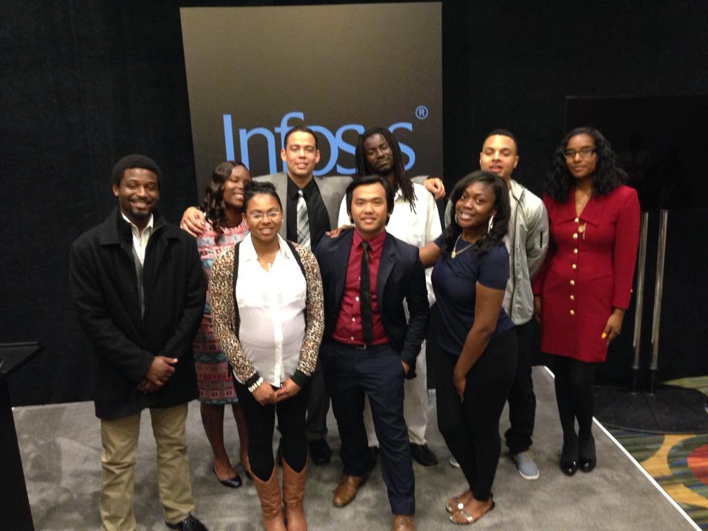 InfyFoundation's tweet photo. Welcoming the @hackthehood teams to #InfosysConfluence. Good luck at #HackDay tomorrow #CerealSquad & #HackTheVision http://t.co/gdesgyQaUV