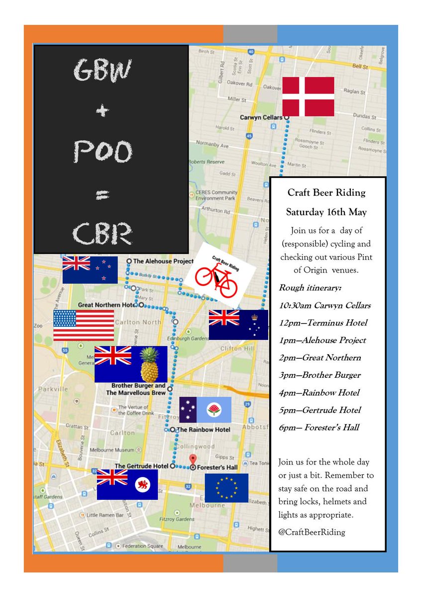 craftbeerriding's tweet photo. We are go for @GoodBeerWeek #craftbeerriding! Pump the tyres and dig out those spokey-dokeys to kick off GBW in style http://t.co/L6KCNAyE3N