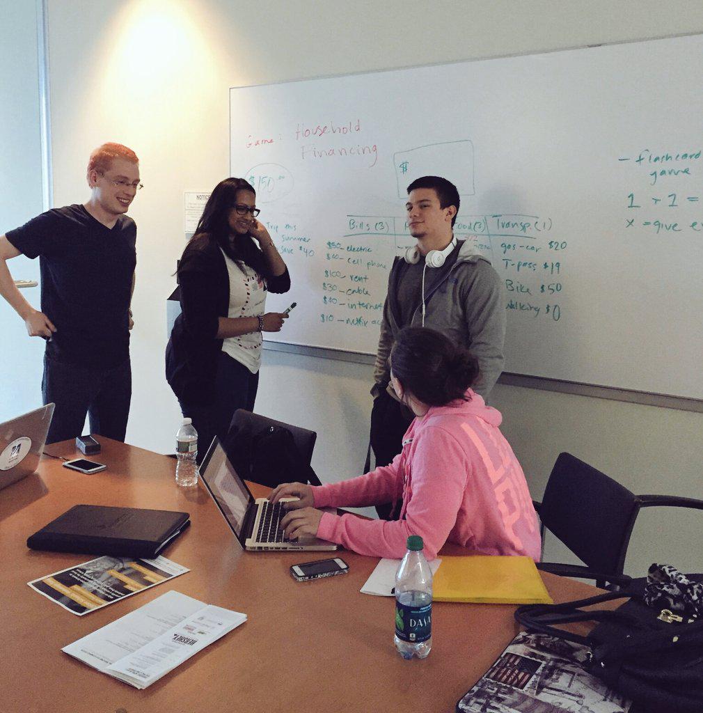 EnactusUMB's tweet photo. #enactusUMB began working on a new project today by creating a game to teach kids financial literacy! #enactususa http://t.co/vwjl179UpP