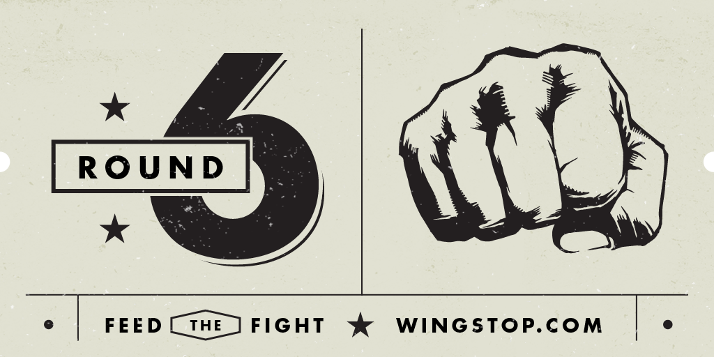 wingstop's tweet photo. Donβt let your fighter lose this round. Who would you bet wings on? Use #MayPunch or #PacPunch to vote. http://t.co/E6ejofXMjh