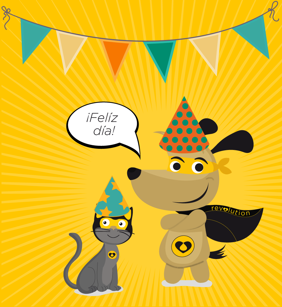 Revolutionarg's tweet photo. Super Revo les desea muy Feliz día a todos los animales!!! http://t.co/CtvYdgJ5JV