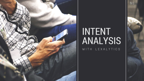 Lexalytics's tweet photo. Learn about Lexalytics' #intentanalysis over on our blog with @sredmore's insightful article: http://t.co/GHWwSra2oM http://t.co/qbjD3FOwOA