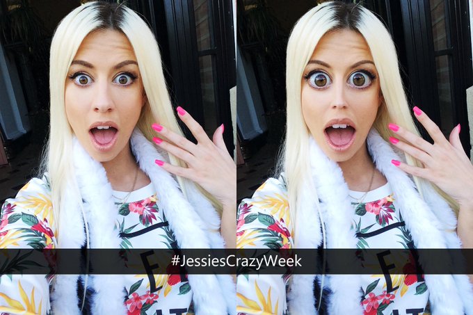 C'est la "Jessie's Crazy Week" !!!! Je R&eacute;ponds et Retweet tous vos tweets (sauf exceptions) Tweetez #JessiesCrazyWeek<a href="/tag/jessiescrazyweek"class="tags"><span>#jessiescrazyweek</span></a>