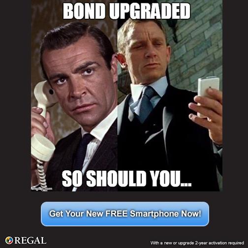 RegalMovies's tweet photo. FREE Phone for Film Fans, F’real (new or upgrade 2-yr activation req’d). While supplies last. http://t.co/goH5btj4Ds http://t.co/VviL72VW3E