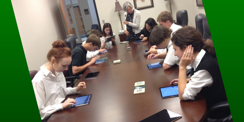 jpIIfalcons's tweet photo. JPII students update their Naviance account on our brand new ipads. #1to1program http://t.co/7IcMswaLIM