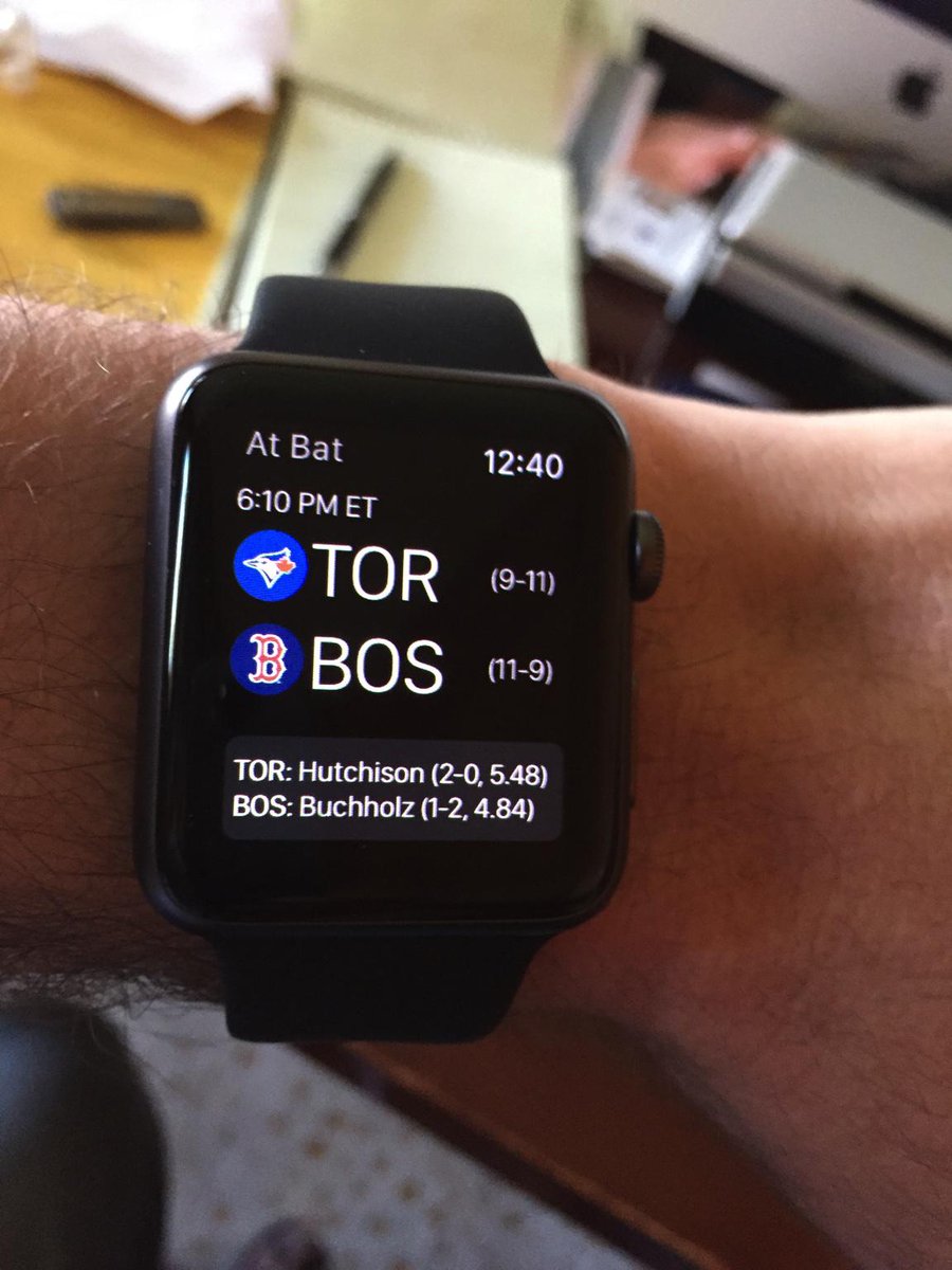 politicalwire's tweet image. I might start calling this my Baseball Watch instead of Apple Watch