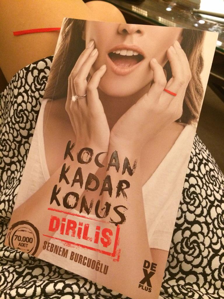 Kitabın ikincisini birinciden daha hızlı okudum☺️ şimdi sıra 2. Filmi beklemekte #KocanKadarKonus <a href="/sebnemburcuoglu/">Şebnem Burcuoğlu</a> 👏👍
