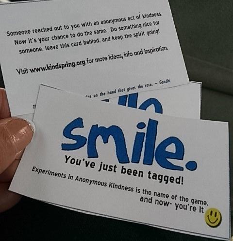 SamZforVP's tweet photo. You are Beautiful week at Minnechaug: On Monday we gave out Be•YOU•tiful cards and today kindness cards! 🌞 http://t.co/Y3PXj6hzWv
