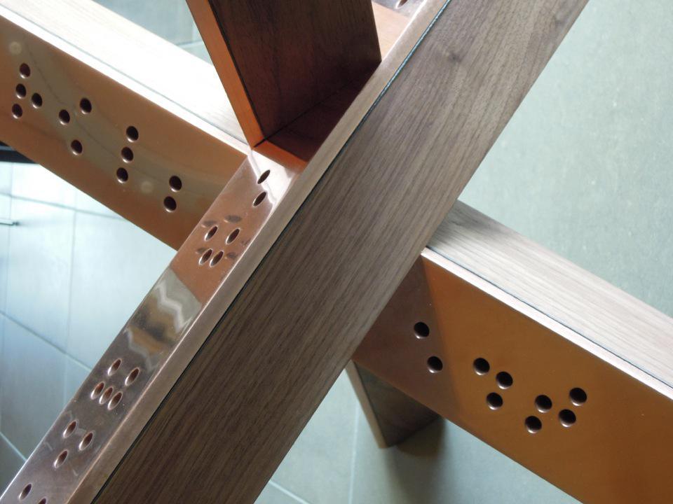 Using #braille is a fantastic way of adding hidden meaning to a piece of # CRUIKSHANK furniture