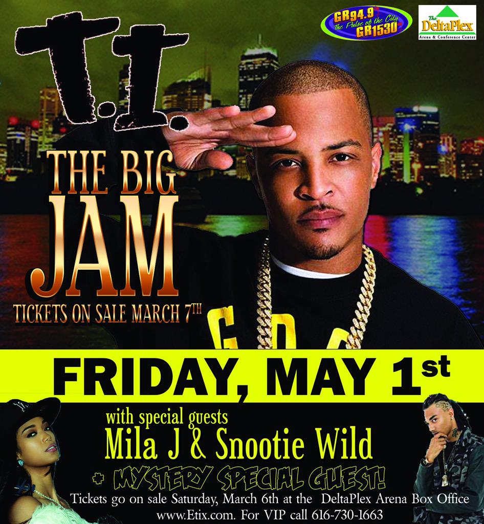 isaiahbrown632's tweet photo. "@Tip: Grand Rapids MI we turning this way 👆#Friday @ the #DeltaPlexArena #HustleGang http://t.co/0gM8V6Th1d"👌💯💯