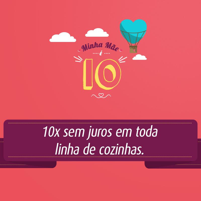 Nesse dia das mães,parcele sua cozinha nova em até 10Xs/ juros!Clique e conheça o site da Cozy cozy.com.br
