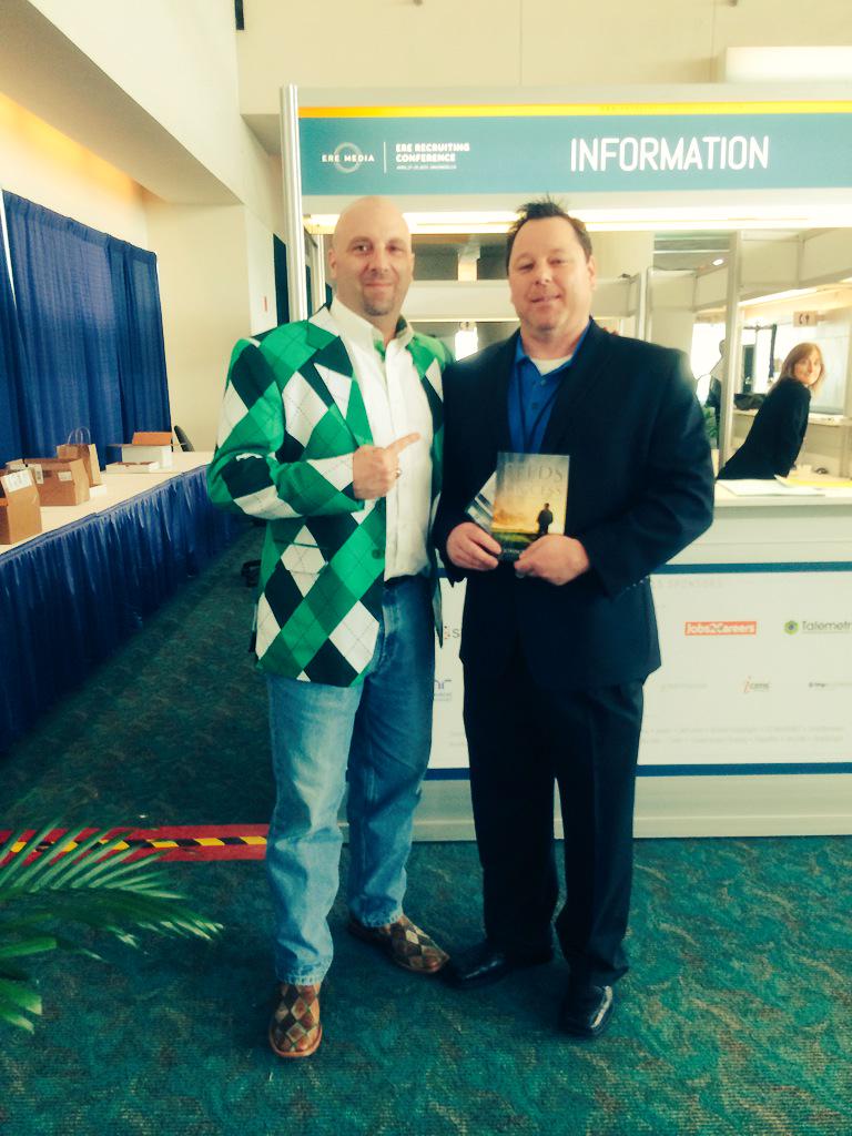 CoachBru's tweet image. Great hanging w/ @MikeLeflar at #ERE15 #SeedPlanter