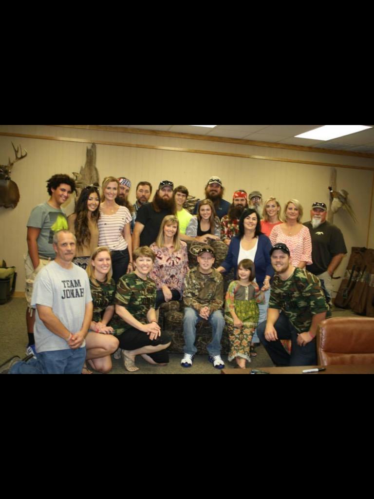 TeamJonahFund's tweet photo. Today is #WorldWishDay Team Jonah is thankful for this wonderful organization.  #DuckDynasty September 2013 http://t.co/LLuC3eCqPx