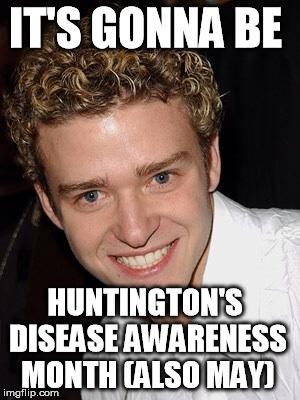UIowa_HDCenter's tweet photo. We had to do it. Tomorrow #HDAwarenessMonth #JTknows http://t.co/wBiz3fDIWN