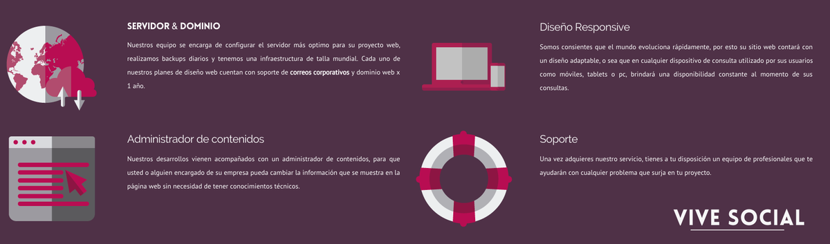 ViveSocialM's tweet photo. Estas son algunas de las características que hacen que tu web sea productiva y llamativa para tus clientes. http://t.co/Eq2W5MUJbu