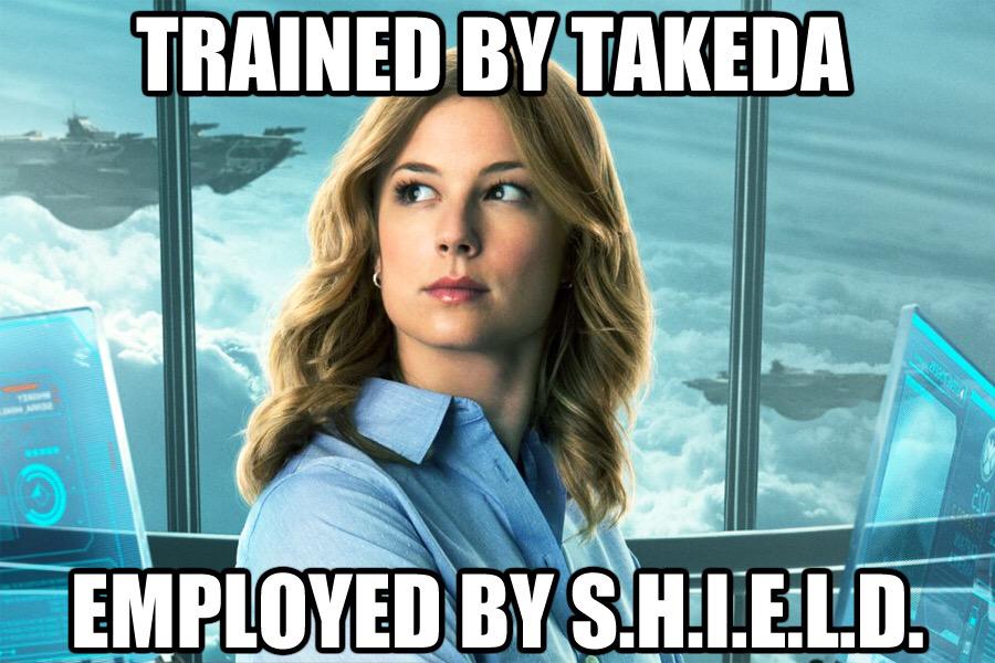 AwesomEmergency's tweet photo. She's still A-Game, so I don't see her on Marvel TV unless she's a Lead. #AgentsofSHIELD http://t.co/TuJKmbiQZ0