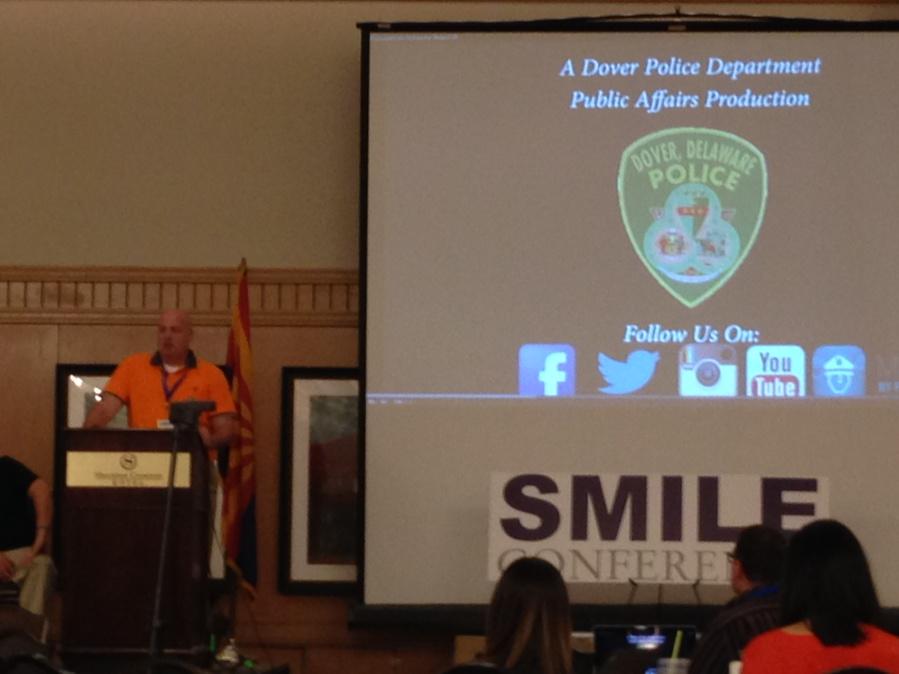 PRPCSWB's tweet photo. A very humble @ShakeItOffCop at #SMILEcon #dashcamdiva http://t.co/YbfVC8FEAs