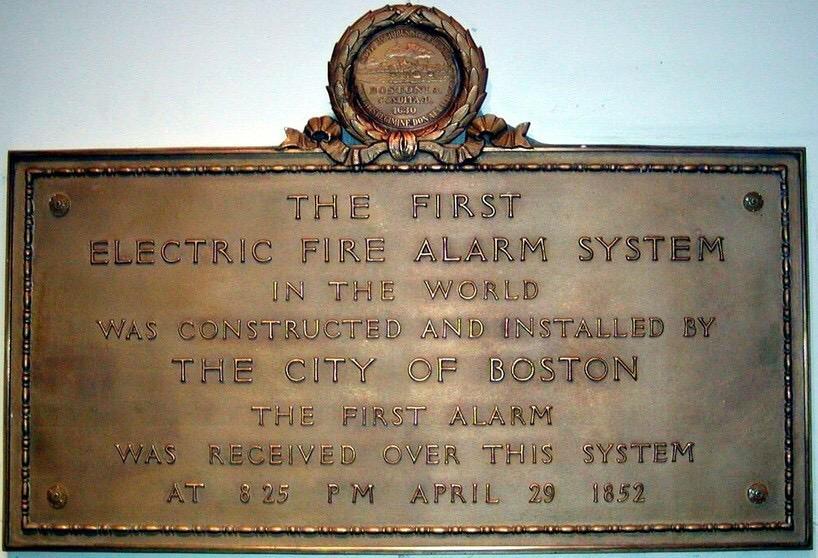 Did you know? Today in <a href="/BostonFire/">Boston Fire Dept.</a> history: #FirstInTheNation