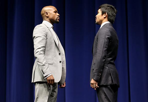 BBCSport's tweet photo. 'My heart says Manny... but my head says Floyd' http://t.co/DHoGYKQwZ2 #MayPac #MayweatherPacquiao http://t.co/yO6oyIvBfs