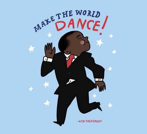 iamkidpresident's tweet photo. It's everybody's duty to give the world a reason to dance. Happy #InternationalDanceDay! http://t.co/vEdrspWflm