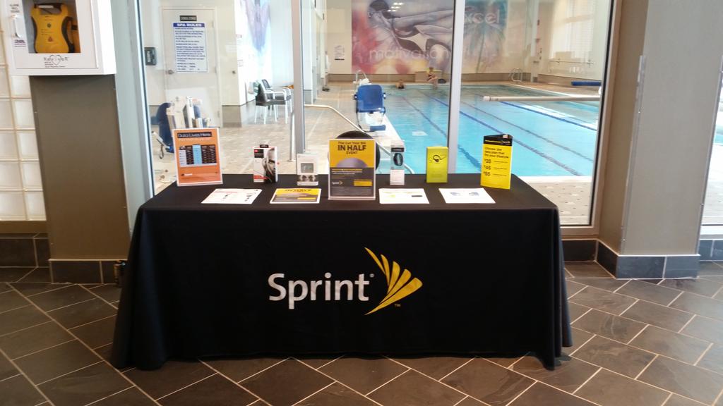 Covert_Sprint's tweet photo. L.A. Fitness Member appreciation day. Promoting the best Value in Wireless! http://t.co/32KDtEnySK