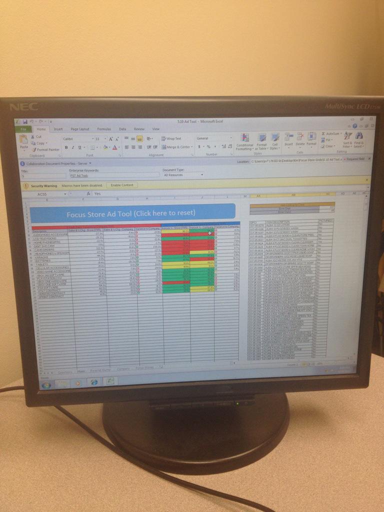 kim_m_valentine's tweet photo. Love learning new things from my HQ instocks expert @camillelynn_ #AdTool #BeInstock #OperationsDomination http://t.co/Fi87veHWcV