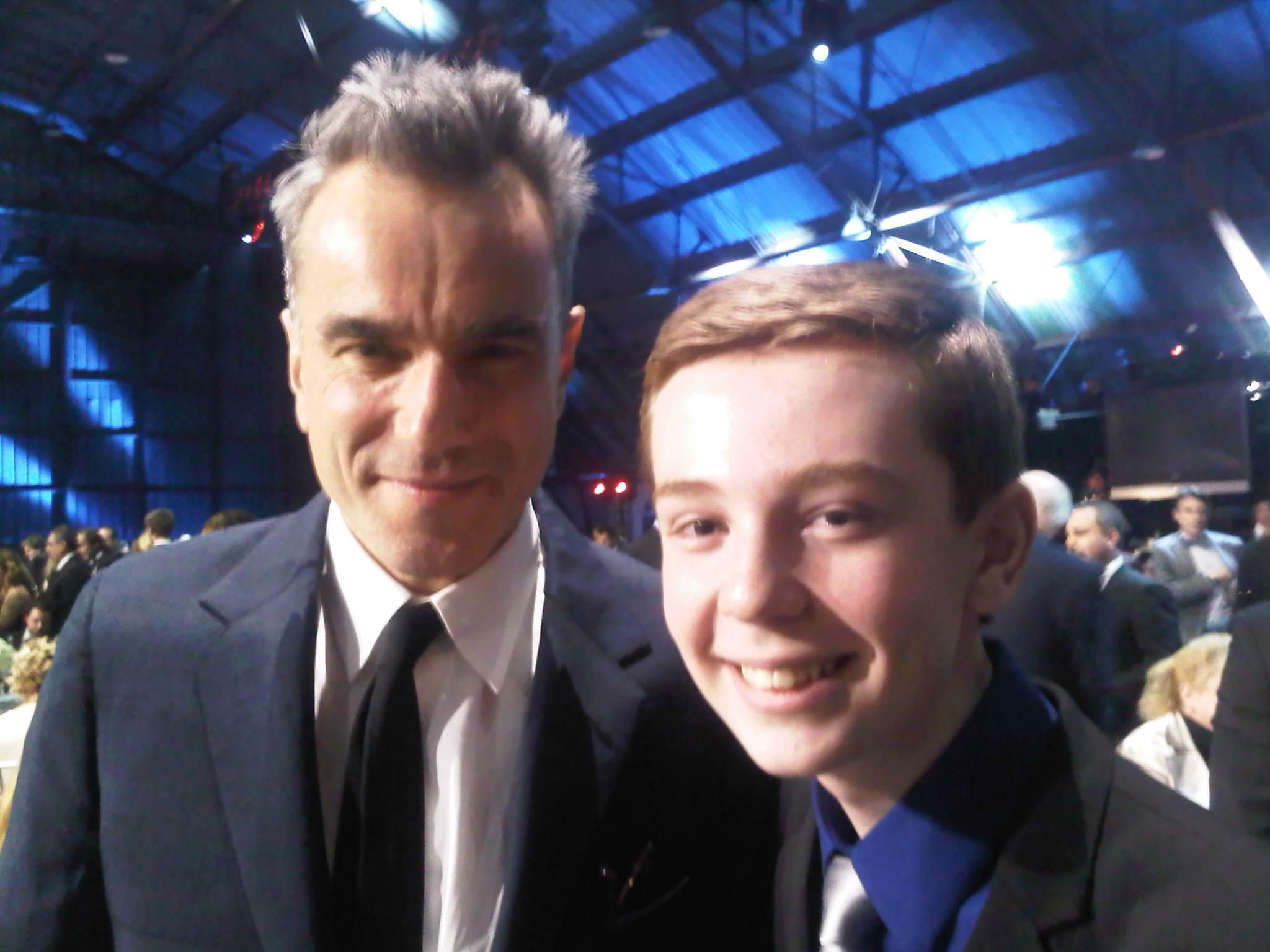 Happy 58th birthday to Mr. Daniel Day-Lewis, who has the firmest handshake of any celeb. I\ve ever met. 