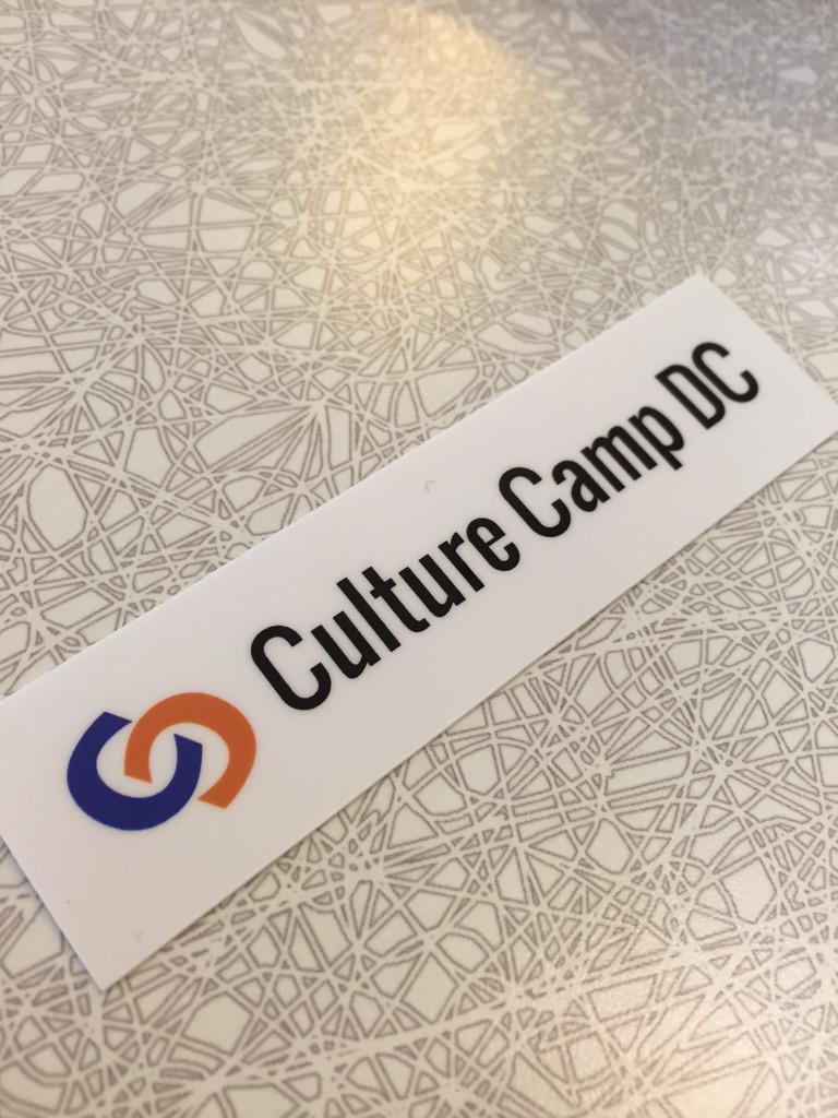 TheFBombFranco's tweet photo. I love that I got to hear and share ideas today at Culture Camp DC #culturedc http://t.co/XQiJJRWJ5N