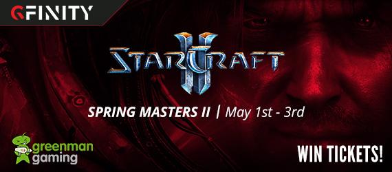 Our pals at <a href="/GreenManGaming/">Green Man Gaming</a> are giving away 10 tickets to this weekend's <a href="/StarCraft/">StarCraft</a> Masters!

bit.ly/1Agj9O9