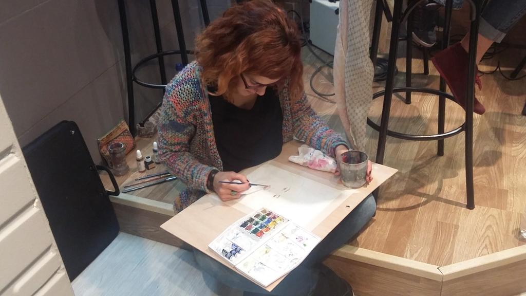 Gracia_iglesias's tweet photo. #Poesia, #música y #pintura en @hardburger66 con #Lamernosconpalabras, Pablo Hernández y #Pimpilipausa http://t.co/ecjYVNgdfC
