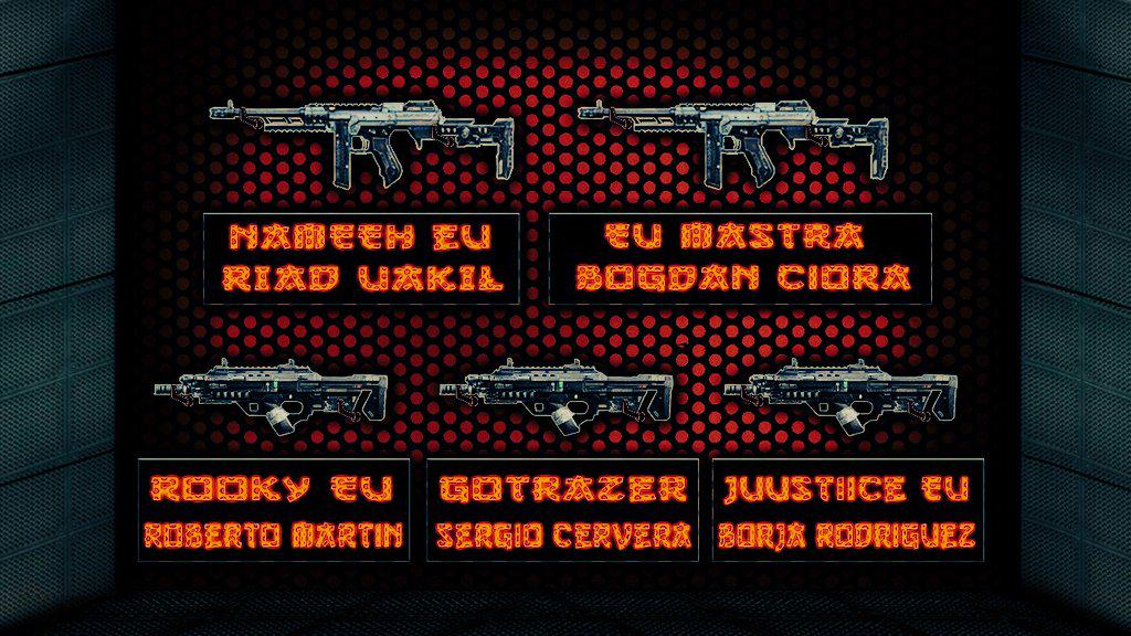 Insaneblack2's tweet photo. ¡Este sera el equipo que nos representara en X1! @mercuryborja7 @_zRazer @MastraEU @Riad9R @EXT_Slayer
#GoINSANE http://t.co/XXtcdVJZBw