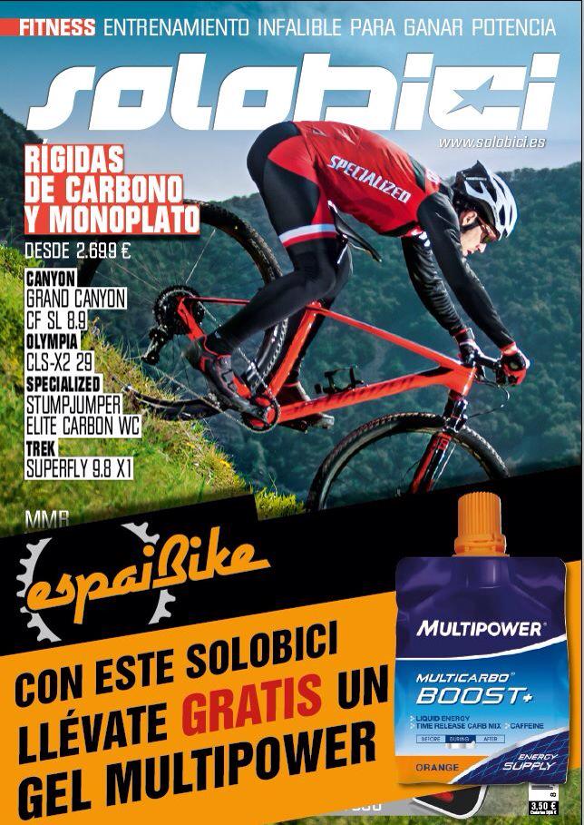 EspaiBike's tweet photo. Quieres estar al tanto de lo que pasa en el mundo de la #bici. Pasa y compra #SoloBici y llévate un gel de regalo http://t.co/tXj2cyq9NA