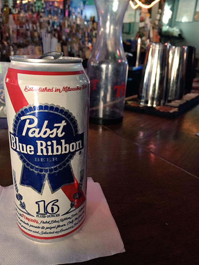 A nice cold #PBR to celebrate #HumpDay! #Pabst #satx #downtownsa #dtsa #do210 #sanantonio #riverwalk