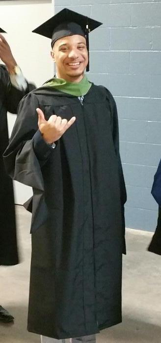 Congrats to brother <a href="/Keebo_Maddox/">Keebo</a> on receiving his Masters Degree Yesterday. #OnwardsandUpward