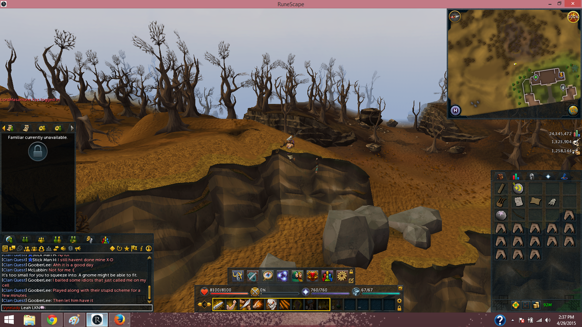phetish_'s tweet photo. I don't think I'm supposed to be in that.. Opps? #Stuck #RuneScape #RuneScapeProblems http://t.co/QnFrZiDVZi