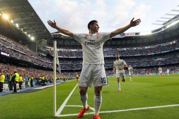 lafm's tweet photo. Con estas palabras James calificó el golazo que anotó ante el Almería http://t.co/30XKwuAU3d #OigoLAFm http://t.co/BbgWhJc3R8