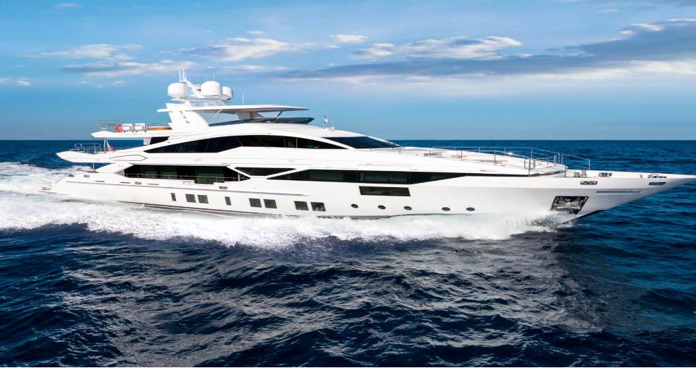 YachtMarques's tweet photo. The F-140; the new Fast Displacement line of composite yachts built by Benetti in the Viareggio boatyard. Beautiful. http://t.co/tlZ49KsREp