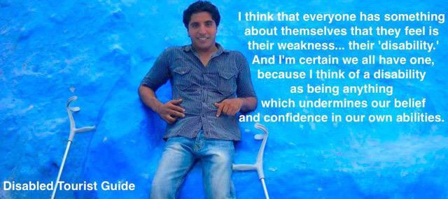 EdmABCanada's tweet image. Because I think of a #disability as being...,